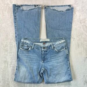 Vintage Mossimo Low Rise‎ Flare Jeans Size 30x32 boho indie y2k glam western